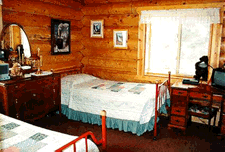 Camin's Log Retreat Bedroom 1
