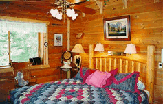Camin's Log Retreat Bedroom 3